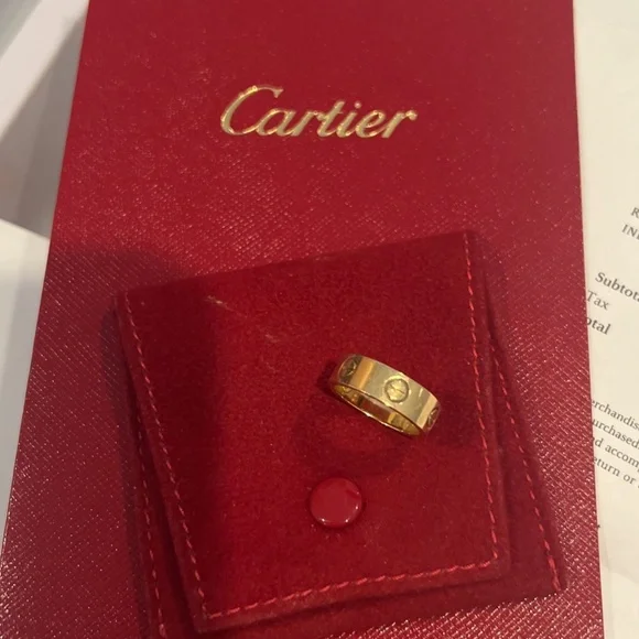 Cartier Jewelry Used Cartier Love Ring In Yellow Gold Size 49